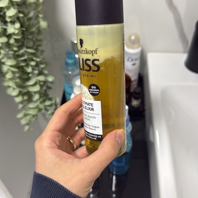 Schwarzkopf Gliss Ultimate Oil Elixir Saç Bakım Kremi - Görsel 3