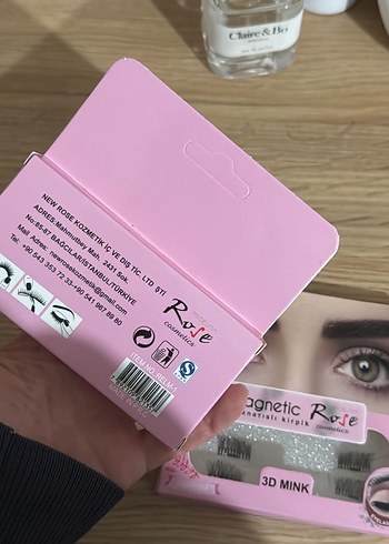 Manyetik 3D Mink Sahte Kirpik - Görsel 2