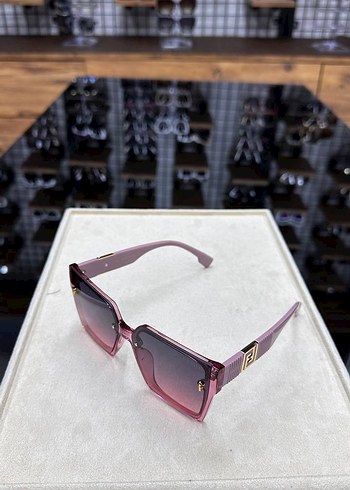 Beyaz Transparan Kadın Güneş Gözlüğü - Görsel 3