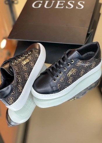GUESS Beyaz Platform Kadın Sneakers - Görsel 3