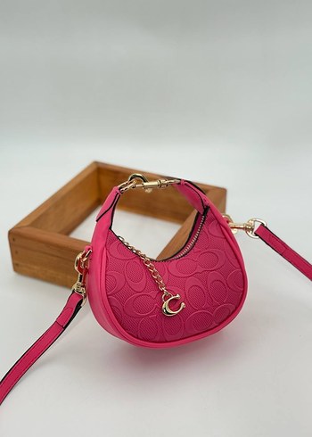 Zincir Detaylı Siyah Deri Kadın Çanta - Görsel 4