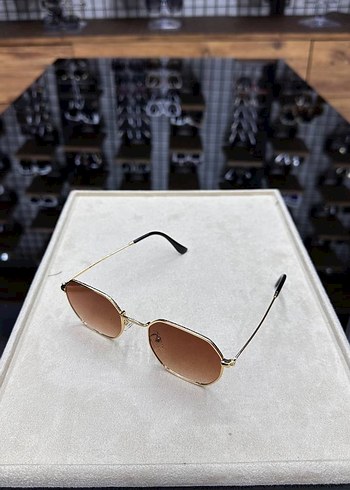 Bej Transparan Kadın Güneş Gözlüğü - Görsel 2