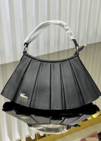 Kahverengi Pilili Deri Kadın Çanta - Görsel 2