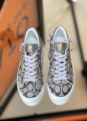 Coach Siyah Platform Topuklu Spor Ayakkabı - Görsel 3