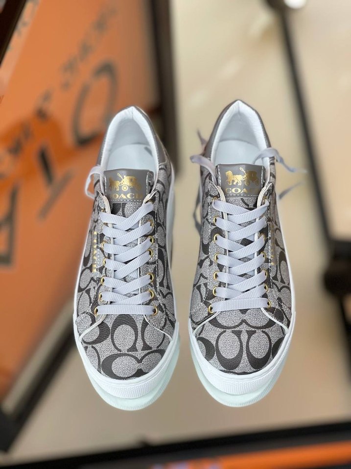 Coach Siyah Platform Topuklu Spor Ayakkabı - Görsel 3