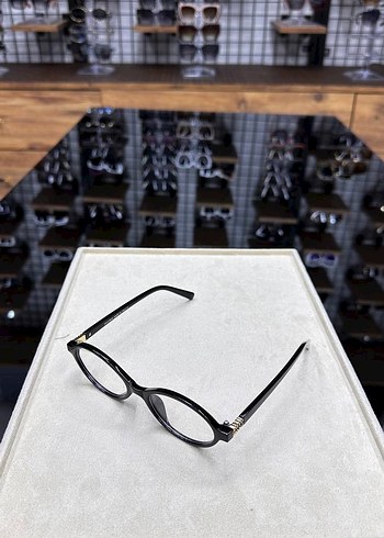 Klasik Şıklık Kadın Transparan Kahverengi Gözlük - Görsel 2