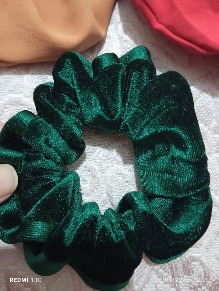 Renkli Bohem Elastik Saç Tokaları - Görsel 2