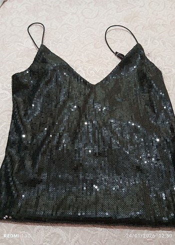 Siyah Payetli zibin - Görsel 3