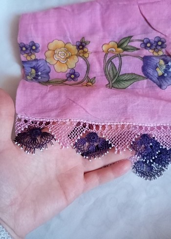 igne oyasi yazma tülbent - Görsel 2