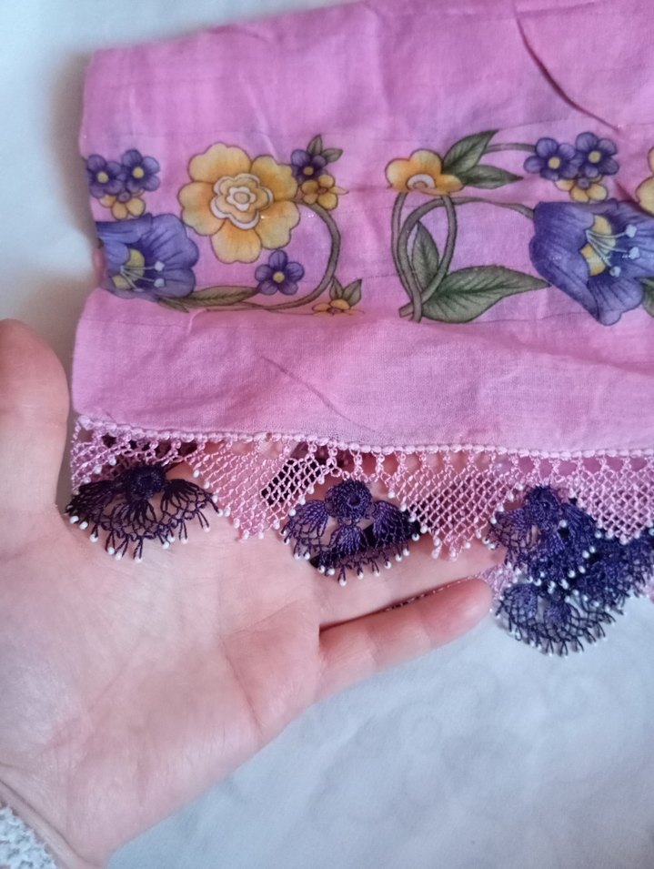 igne oyasi yazma tülbent - Görsel 2