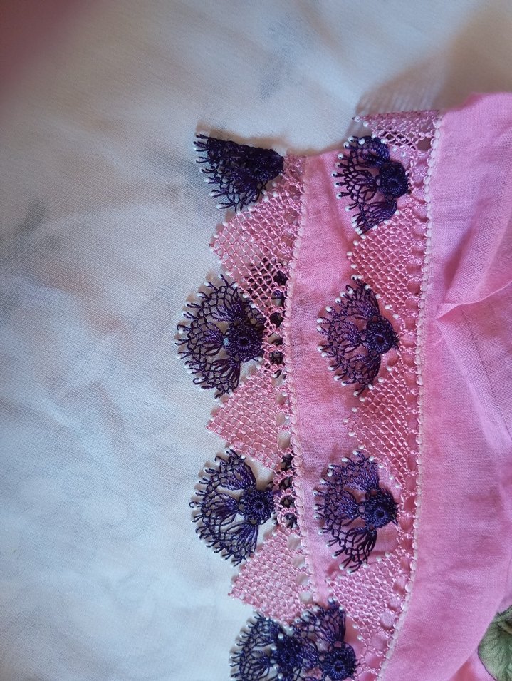 igne oyasi yazma tülbent - Görsel 3