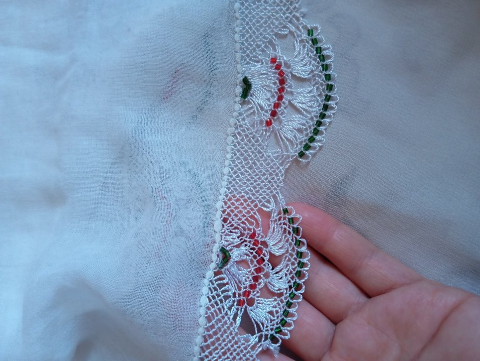 igne oyasi yazma tülbent - Görsel 3