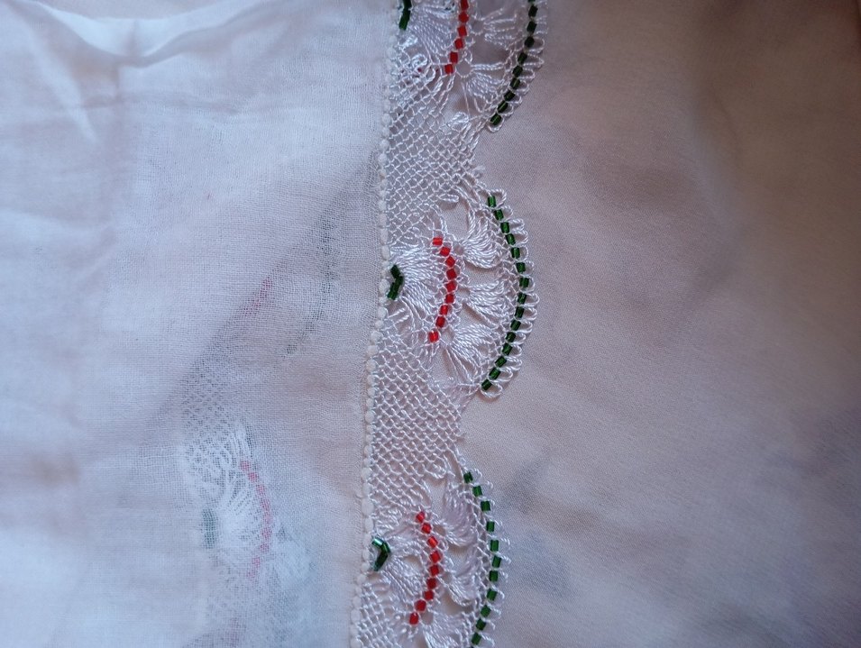 igne oyasi yazma tülbent - Görsel 2