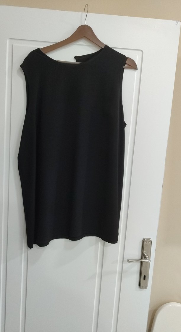 Gri Uzun Kadın Ofis Kabanı - Görsel 3