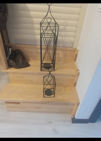 Bej Renkli Metal Mumluk Seti - Görsel 3