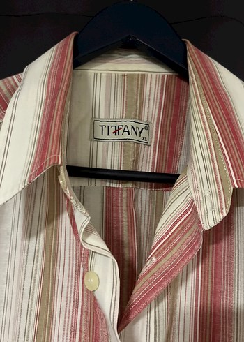 Erkek Çok Renkli Çizgili Kısa Kollu Gömlek - Görsel 3