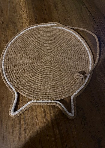 30 a 30 kedi paspası doğal pamuk ip - Görsel 2