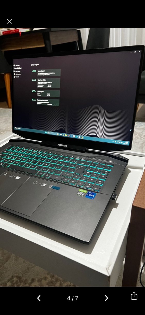 Monster Abra A7 V14.3.4 17,3" Oyun Bilgisayarı - Görsel 4