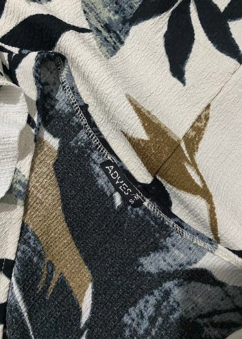 Kadın V Yaka Bohem Uzun Elbise - Görsel 3