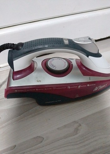 Arzum Bordo ve gri buharlı ütü - Görsel 5