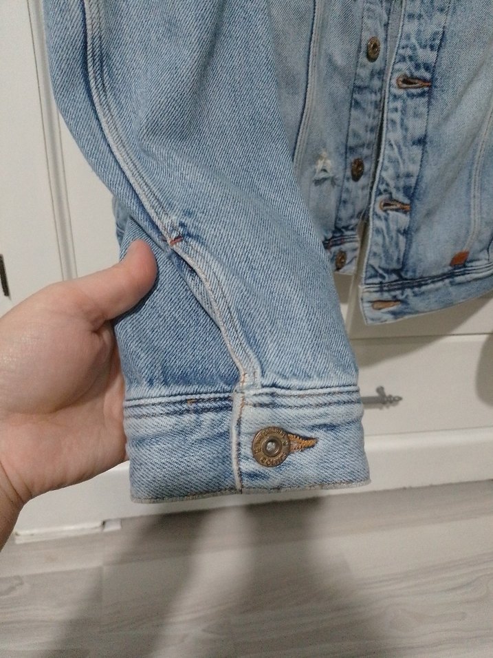 Colins jeans kot ceket - Görsel 5