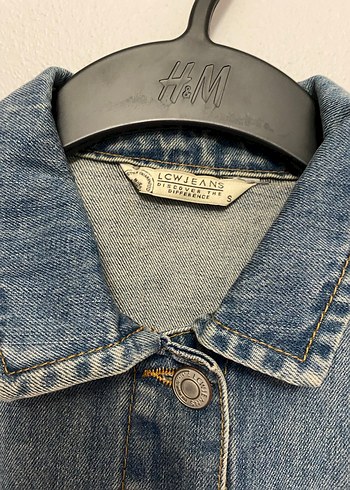 Düğmeli Mavi Kadın Denim Ceket - Görsel 2