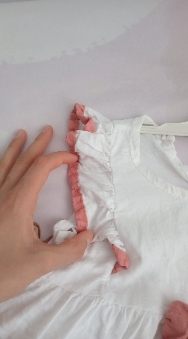 Kız Çocuk Pembe Baskılı Kısa Kollu Tişört - Görsel 2