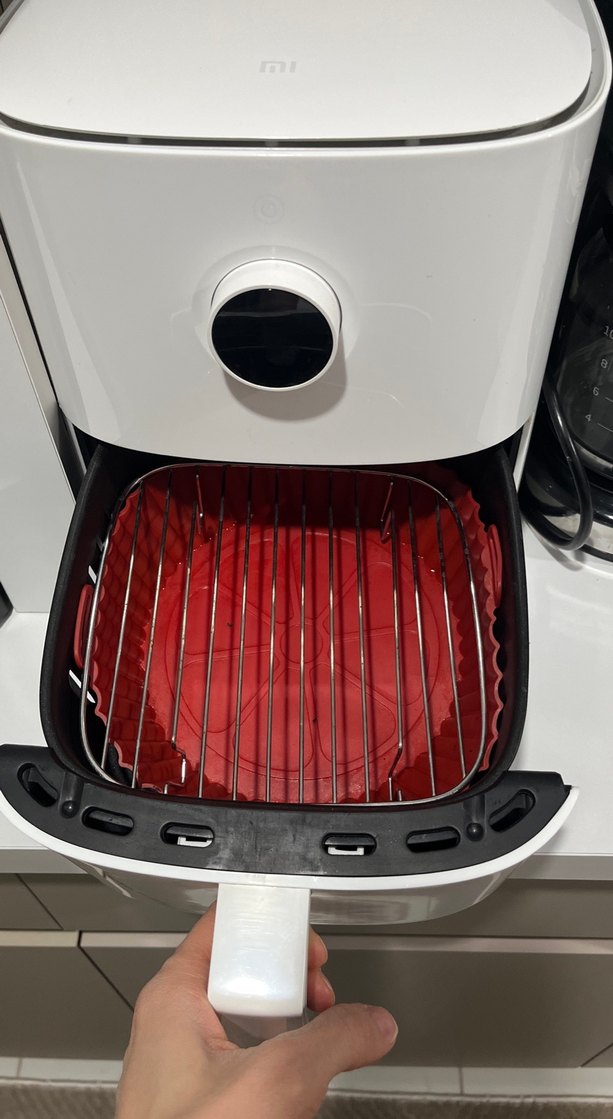 Xiomi Beyaz ve Gri Hava Fritözü - Görsel 2