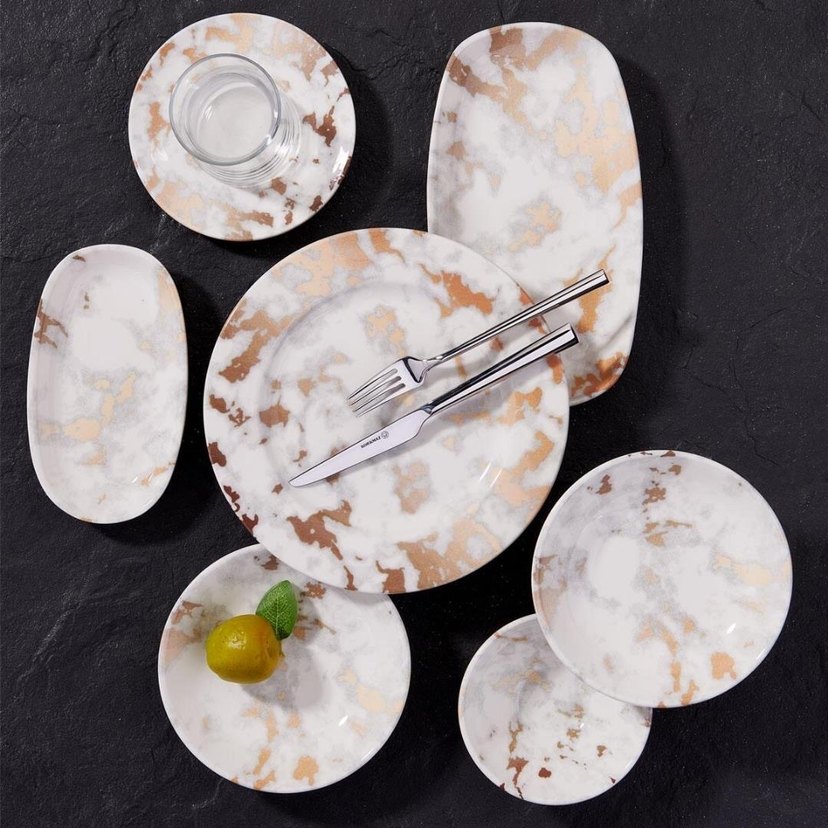 Korkmaz kahvaltı takımı 26 prç. - Görsel 2