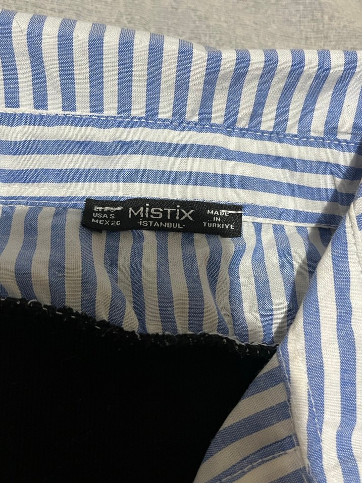 Siyah Kısa Kollu Kadın Gömlek - Görsel 2