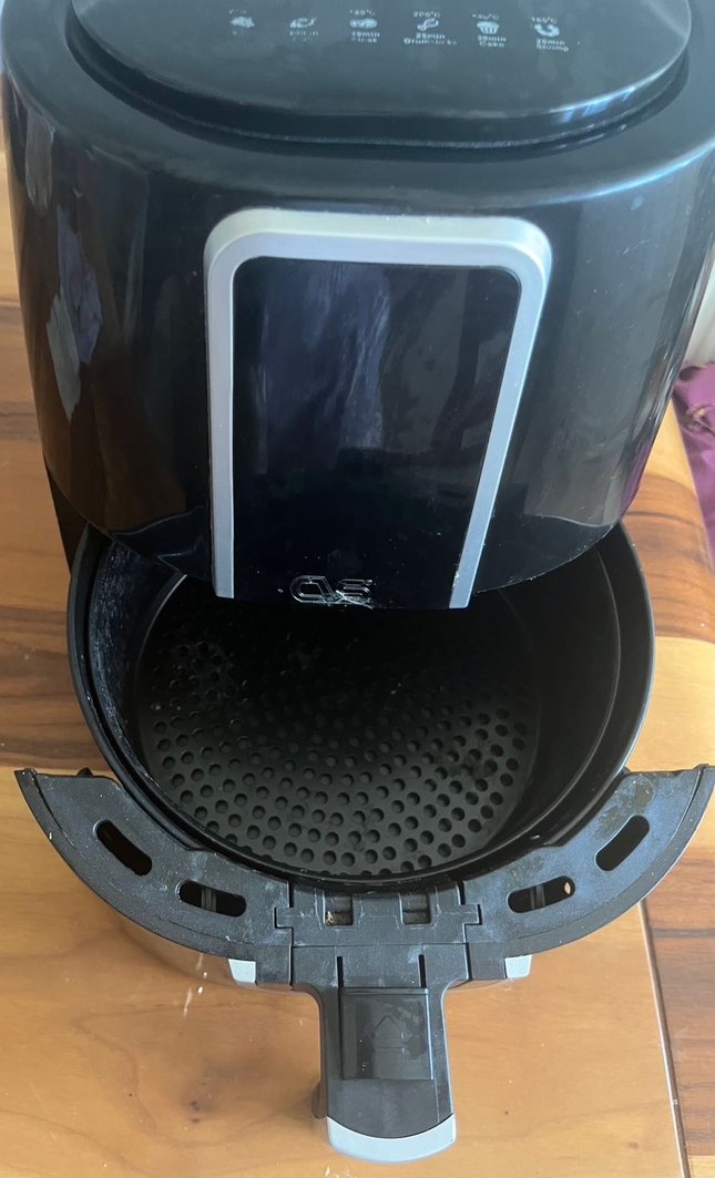 Dijital Ekranlı Siyah Hava Fritözü Airfry - Görsel 2