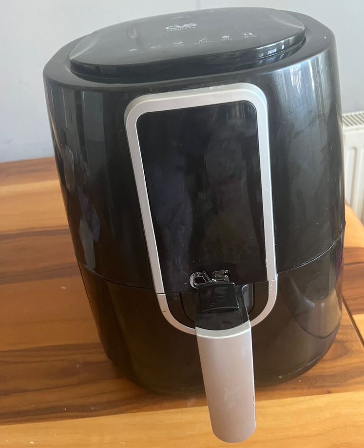 Dijital Ekranlı Siyah Hava Fritözü Airfry - Görsel 4