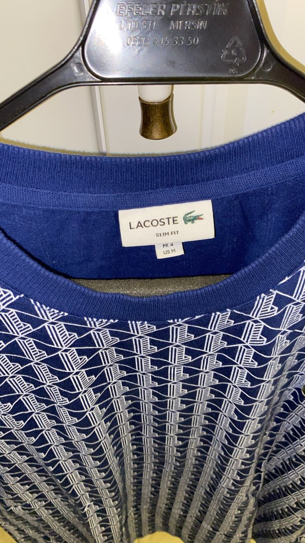 Lacoste Monogram Tshirt - Görsel 2