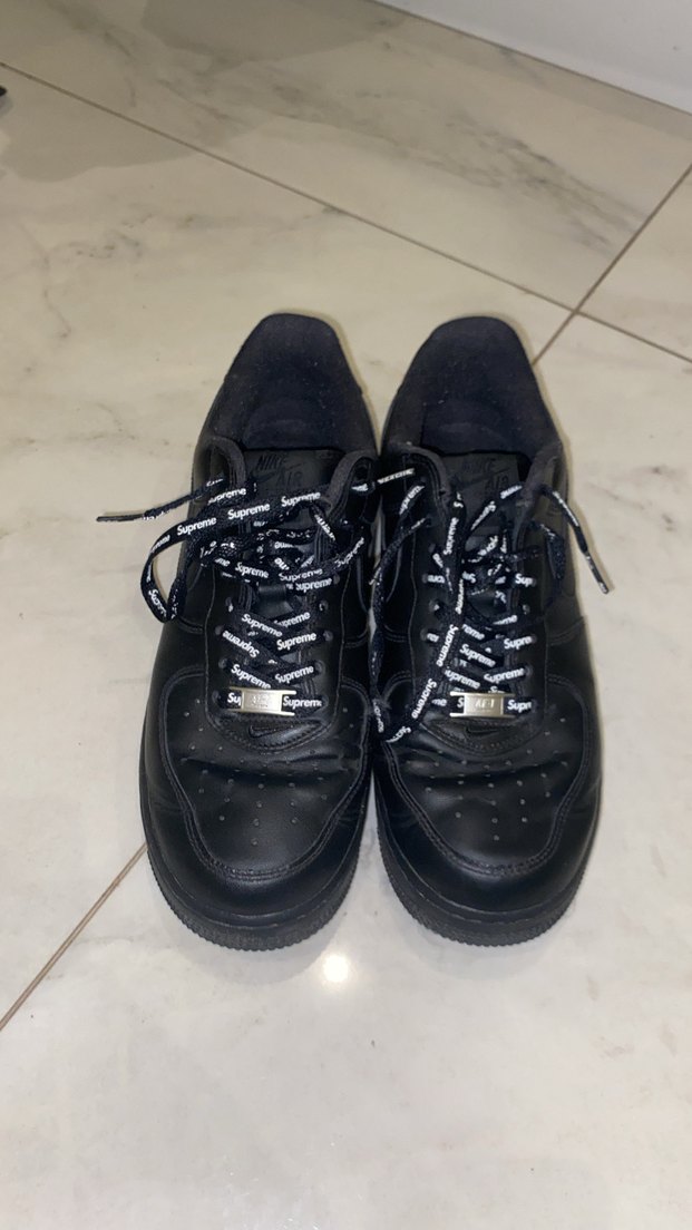 Supreme Siyah Erkek Spor Ayakkabı - Görsel 2