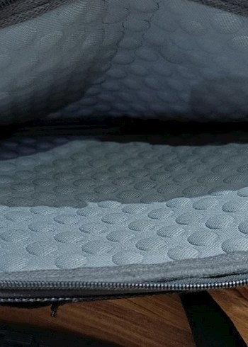 Siyah Fermuarlı Kadın Laptop Çantası - Görsel 5