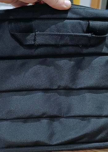 Siyah Fermuarlı Kadın Laptop Çantası - Görsel 3