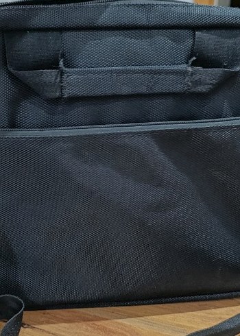 Siyah Fermuarlı Kadın Laptop Çantası - Görsel 4