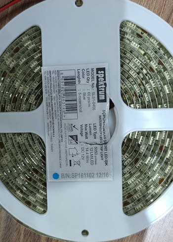 Mavi LED Şerit Işık Kablosu - Görsel 2