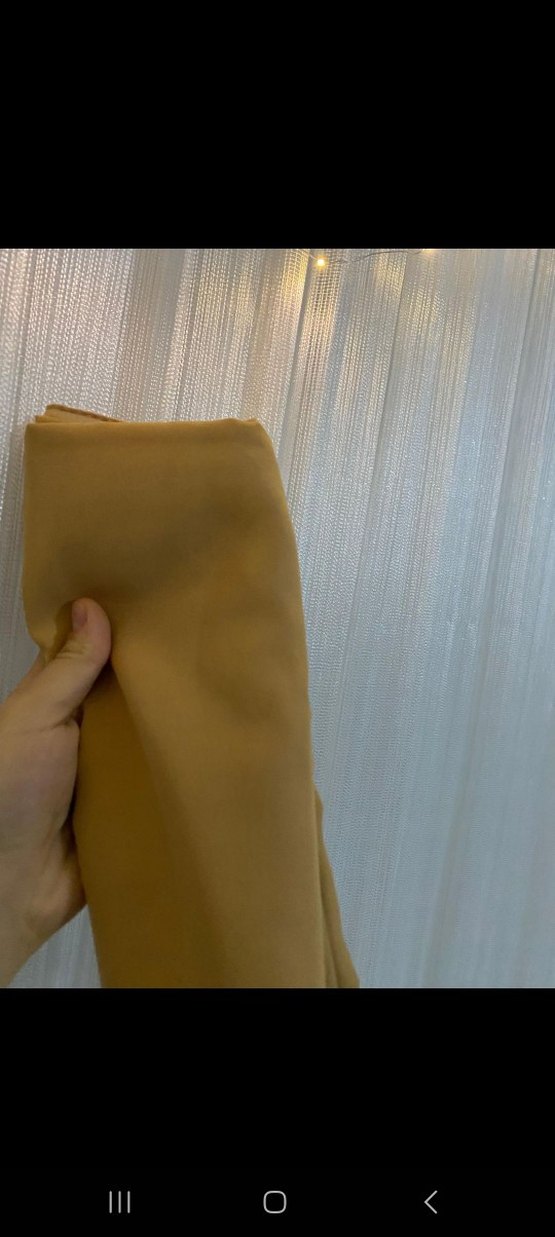 Bej Kadın Drapeli Şal - Görsel 4