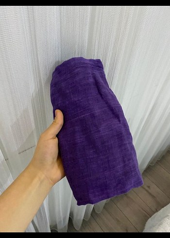 Mor Keten Kadın Şal - Görsel 4