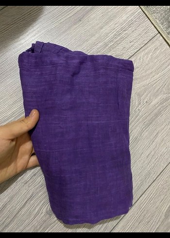 Mor Keten Kadın Şal - Görsel 5