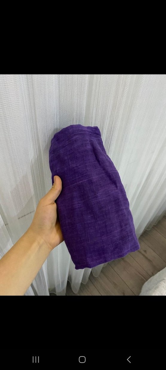 Mor Keten Kadın Şal - Görsel 4