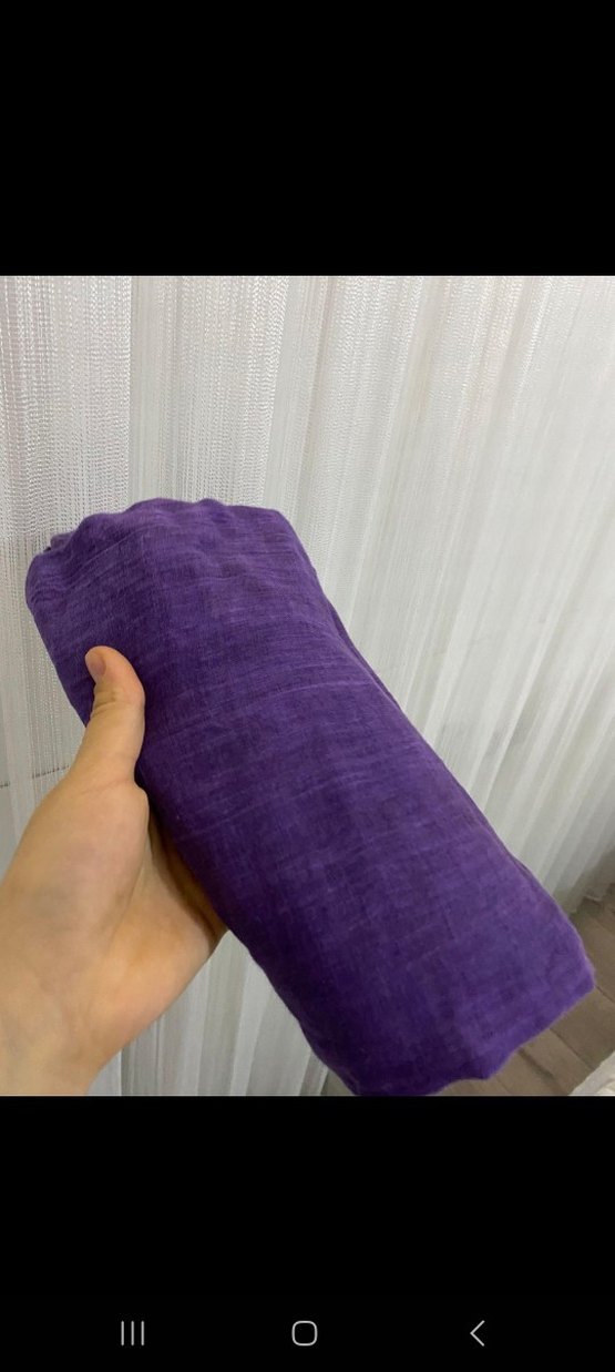 Mor Keten Kadın Şal - Görsel 2