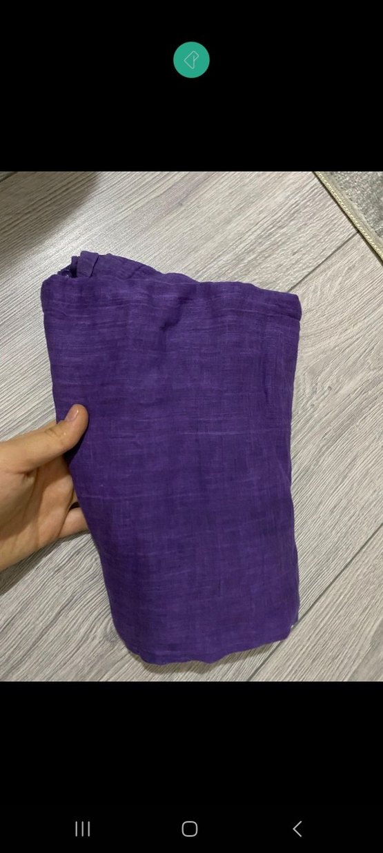 Mor Keten Kadın Şal - Görsel 5