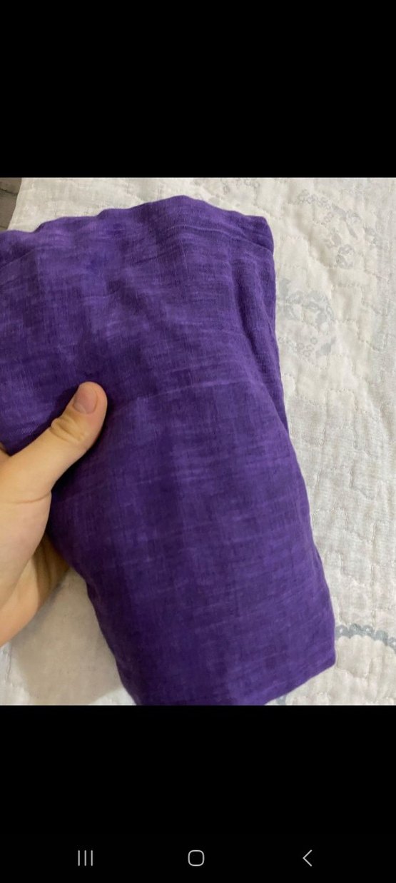 Mor Keten Kadın Şal - Görsel 3