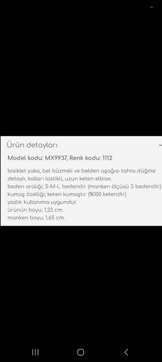 Düğmeli Camel Uzun Kollu Salaş Elbise - Görsel 4