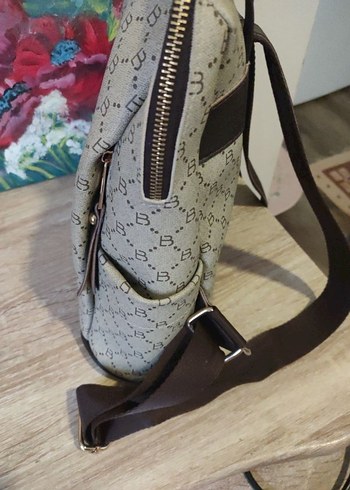 Kadın Vizon Renk Sırt Çantası - Görsel 4