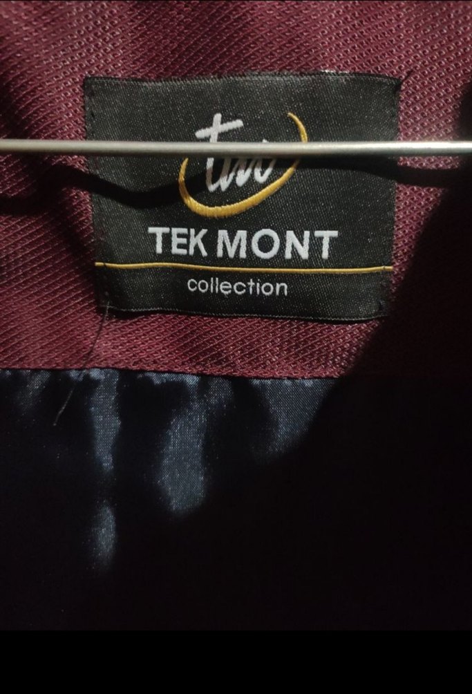 Bordo Fermuarlı Erkek Yelek - Görsel 2