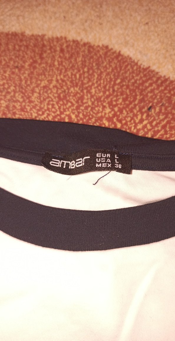 Vintage Baskılı  Kollu Tişört - Görsel 2