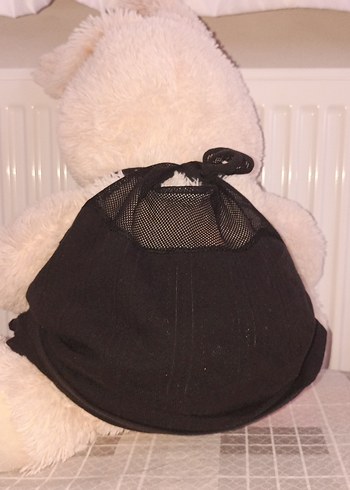 Siyah Elbiseli Beyaz Peluş Tavşan - Görsel 6